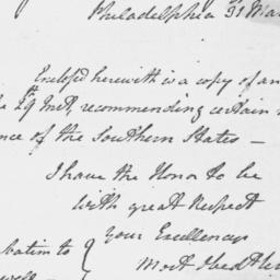 [Document, 1779 March 31]