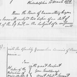 [Document, 1779 March 30]
