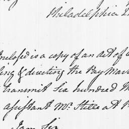 [Document, 1779 March 24]