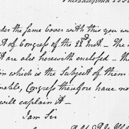 Document, 1779 February 23