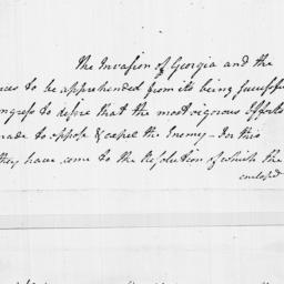 [Document, 1779 January 23]