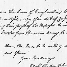[Document, 1779 July 13]