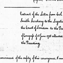 Document, 1785 August 23
