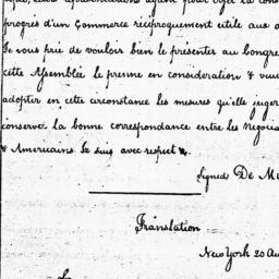 Document, 1785 August 20