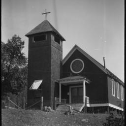Church Building, Hoopa, Cal...