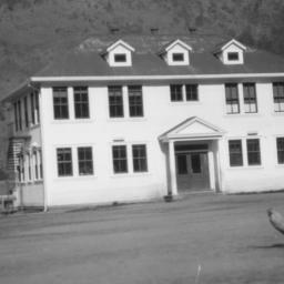 School Building, Hoopa, Cal...