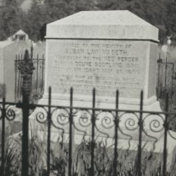 Gravestones of Kate McBeth ...