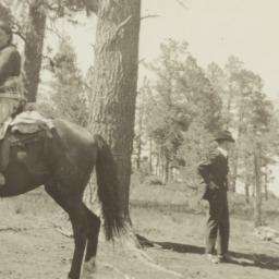 Mescalero Apache on a Horse...