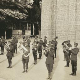 Brass Band in Uniform and F...