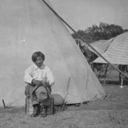 Native American Boy With a ...