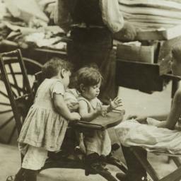 Push-cart and Children