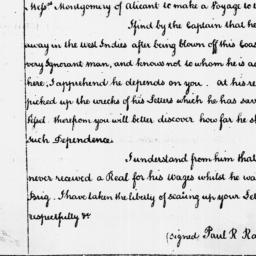 [Document, 1787 March 19]