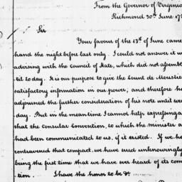 Document, 1788 June 30
