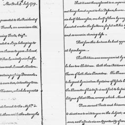 [Document, 1789 July 04]