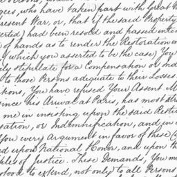 [Document, 1782 November 4]