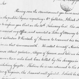 [Document, 1786 May 14]