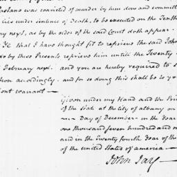 [Document, 1799 December 04]