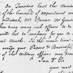 [Document, 1797 January 06]