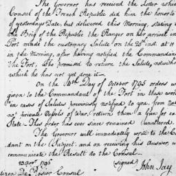 Document, 1796 November 23