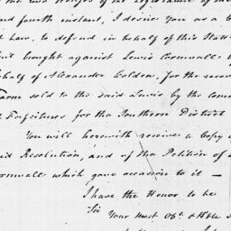 [Document, 1796 March 18]