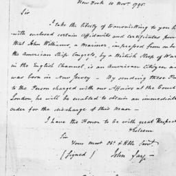 Document, 1795 November 10