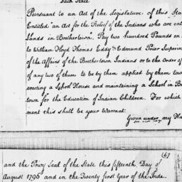 Document, 1796 August 15