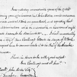 [Document, 1798 November 30]