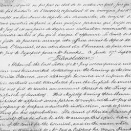 [Document, 1781 September 27]
