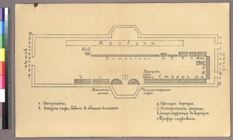 Centennial Seating Diagram
