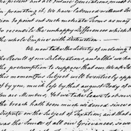 Document, 1775 June 29