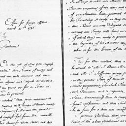 Document, 1785 March 11