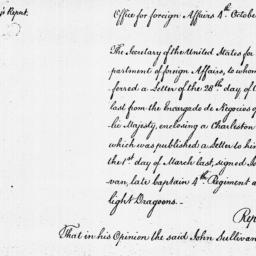 [Document, 1787 October 04]