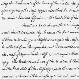 [Document, 1786 August 10]