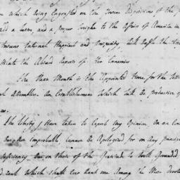 [Document, 1787 October 15]