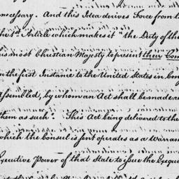 [Document, 1785 April 18]