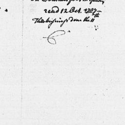 [Document, 1787 October 12]