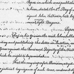 [Document, 1787 October 04]