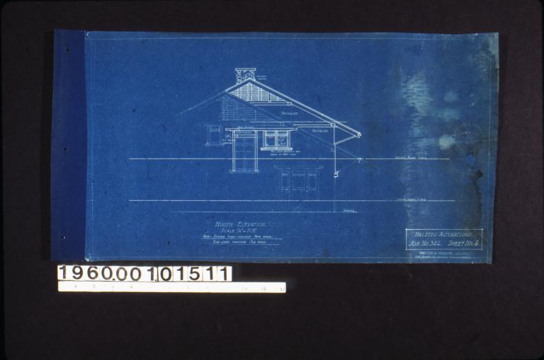 North elevation : Sheet no. 4. (2)