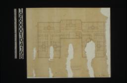 Second floor plan.