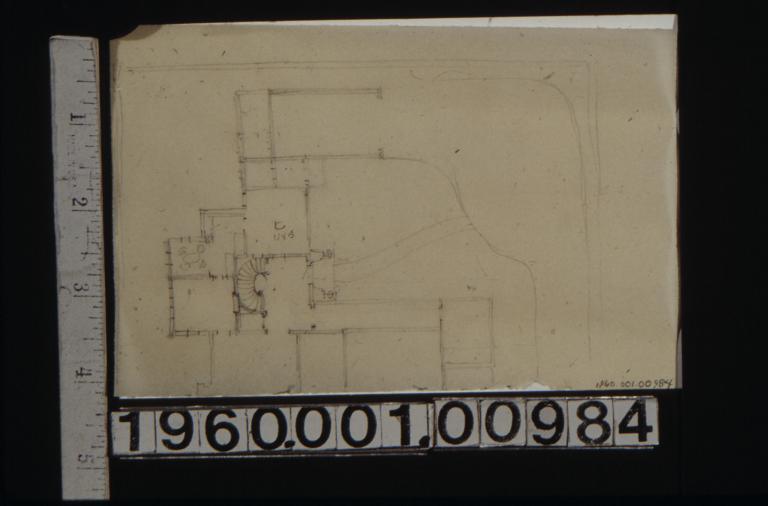 Sketch of first floor plan (2)