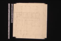 Sketch of partial floor plan