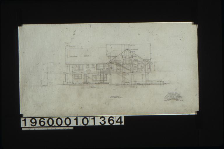 South elevation : Sheet no. 6. (2)