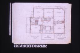 Second floor plan : No. 3.