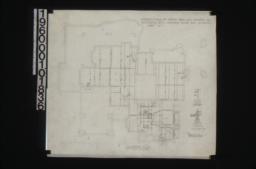 Foundation plan; details in sections : Sheet no.1.