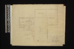 First floor plan : Sheet A.