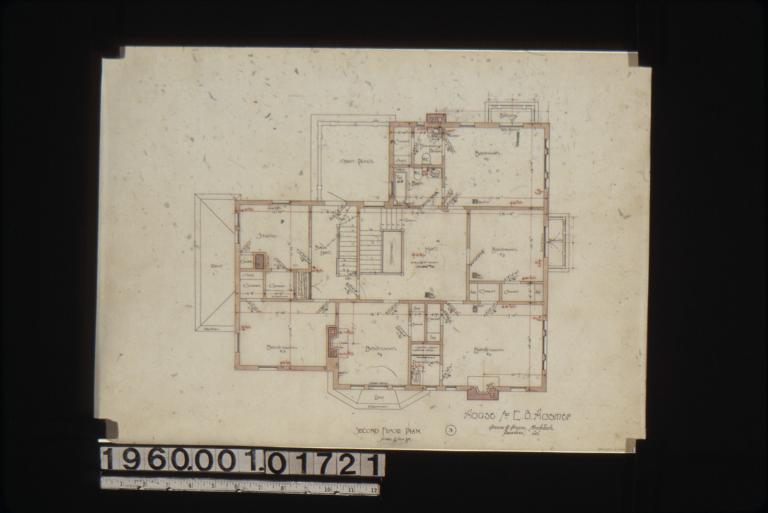 Second floor plan : 3.