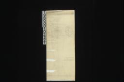 F.S. detail of gazing globe pedestal : Sheet no. 28.