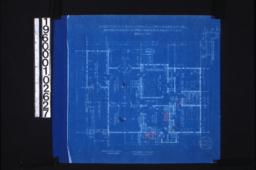 Main floor plan; 1 1/2" detail of corner of bay : Sheet no. 2. (2)