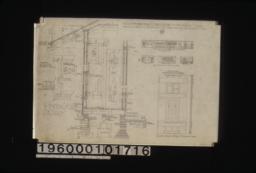 Elevation of west side of living rm. hall and bedrm.; 1/8 in. scale details of dining room -- east side\, south side\, west side; 1 1/2 inch scale details -- sections through walls with exterior and interior elevations of windows\, shingled ridge roll\, batten door : No. 2.