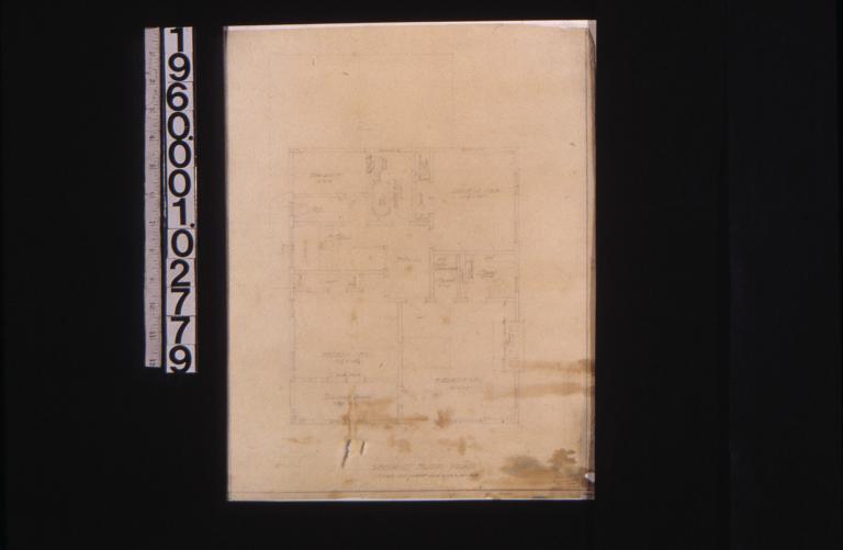 Second floor plan.